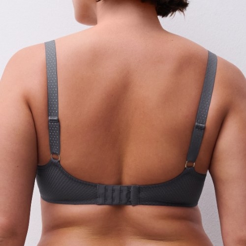 Chantelle Fleurs grey padded bra