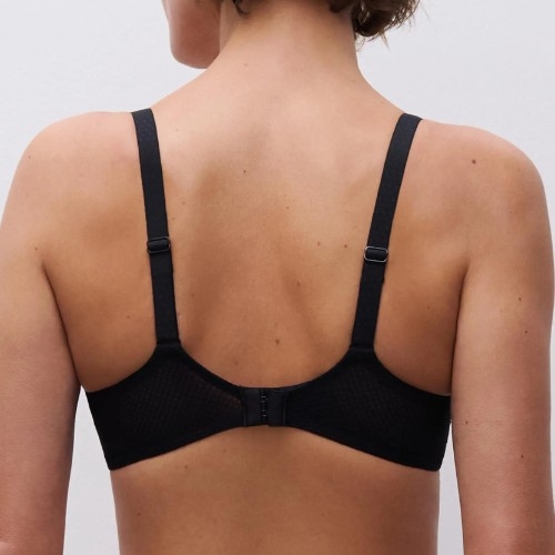 Chantelle Fleurs black padded bra