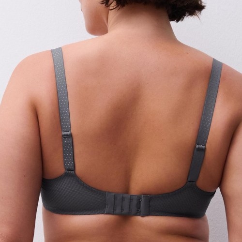 Chantelle Fleurs grey padded bra