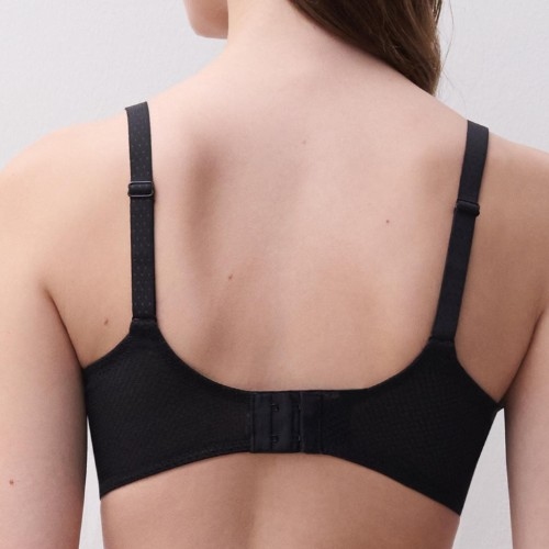 Chantelle Fleurs black wireless bra