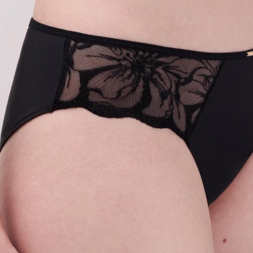 Chantelle Fleurs black brief