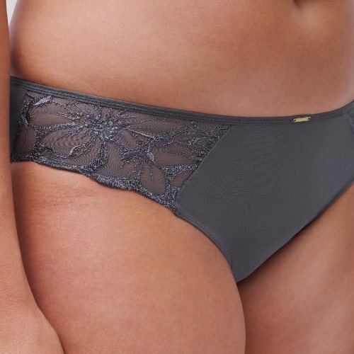 Chantelle Fleurs grey brief