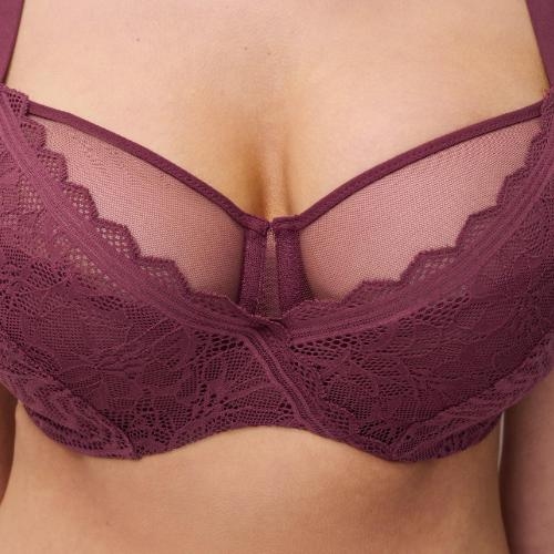 Chantelle Floral Touch purple padded bra