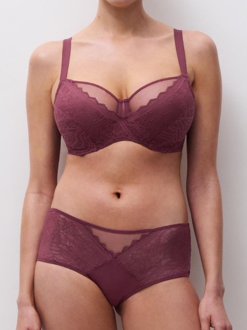 Chantelle Floral Touch purple padded bra