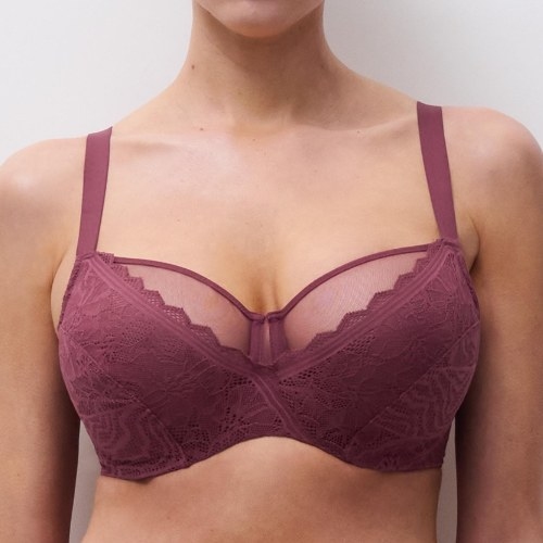 Chantelle Floral Touch purple padded bra