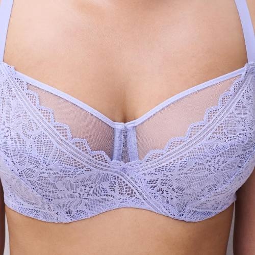 Chantelle Floral Touch blue non-padded bra