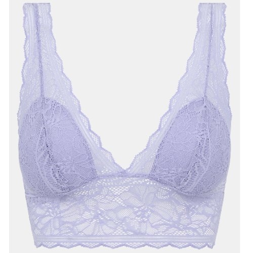 Chantelle Floral Touch blue wireless bra