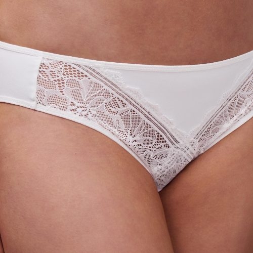 Chantelle Floral Touch white brief