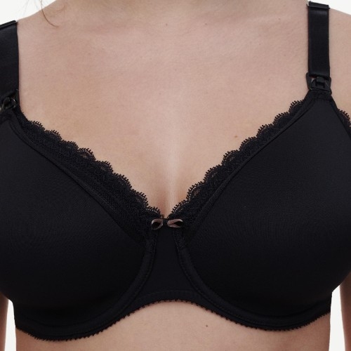 Chantelle Specialty black nursing bra