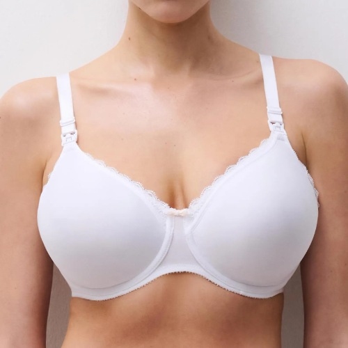 Chantelle Specialty white nursing bra