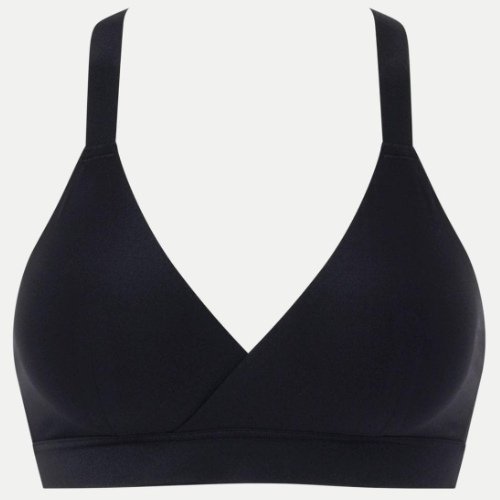 Chantelle Pure Maternity black nursing bra