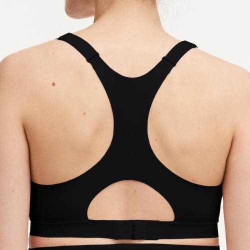 Chantelle Pure Maternity black nursing bra