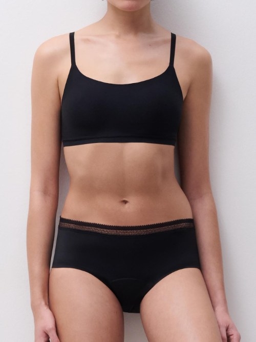 Chantelle Period Panty Essential black period panty