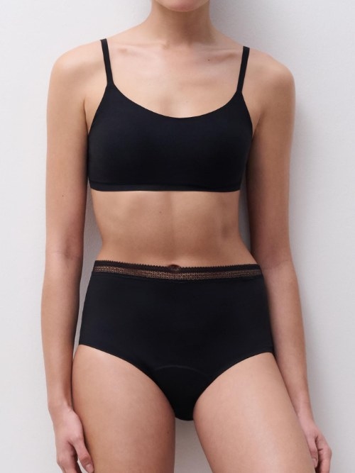 Chantelle Period Panty Essential black period panty