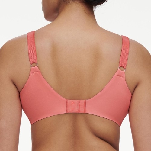 Chantelle Graphic Support coral non-padded bra