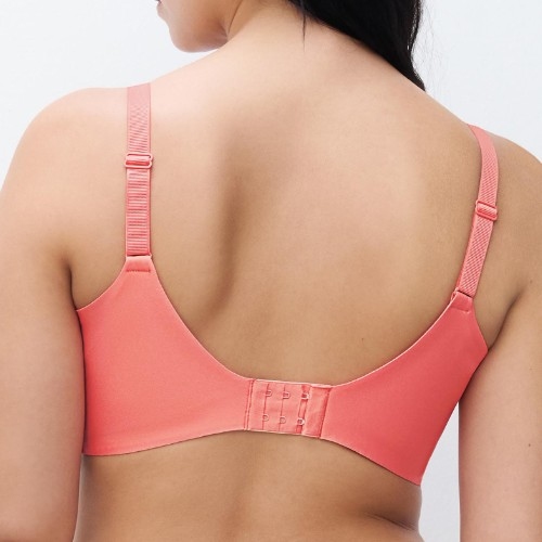 Chantelle Graphic Support coral wireless bra