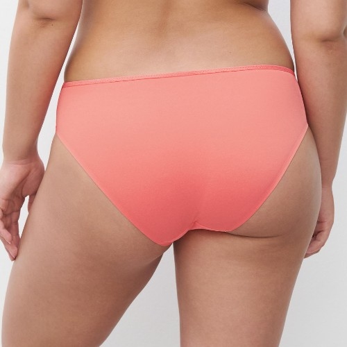 Chantelle Graphic Support coral brief