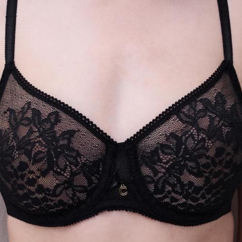 Chantelle Maris black non-padded bra
