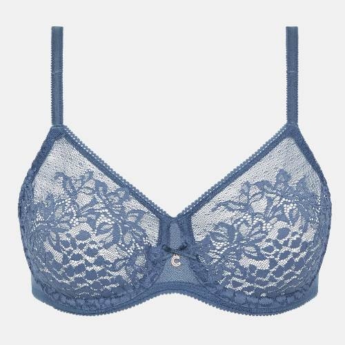 Chantelle Maris jeans blue non-padded bra