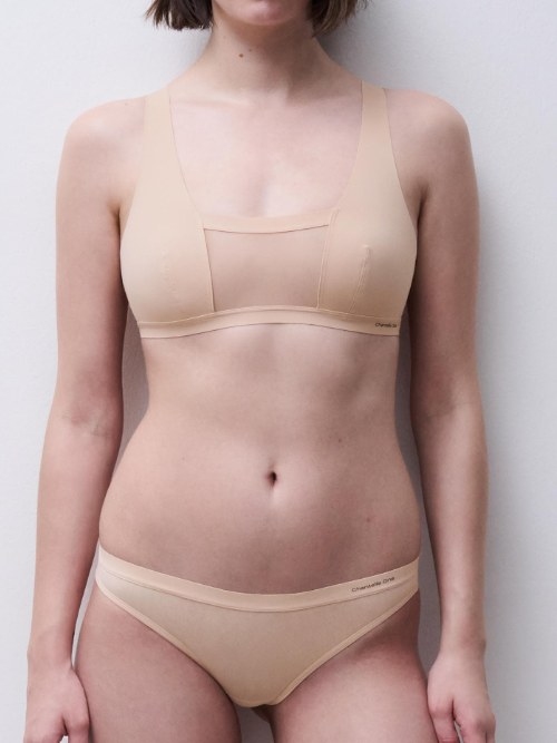 Chantelle One Mesh beige brief