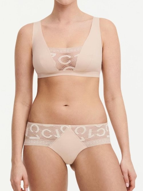 Chantelle One Mono beige wireless bra