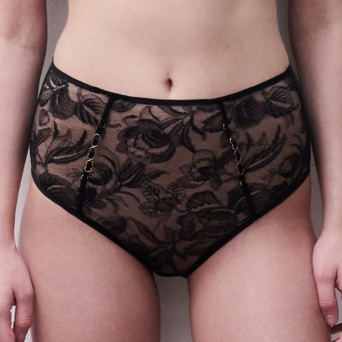 Chantelle Spirits black high waist brief