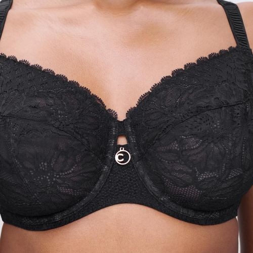 Chantelle Sublime black non-padded bra