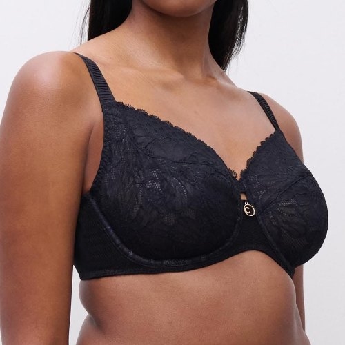 Chantelle Sublime black non-padded bra