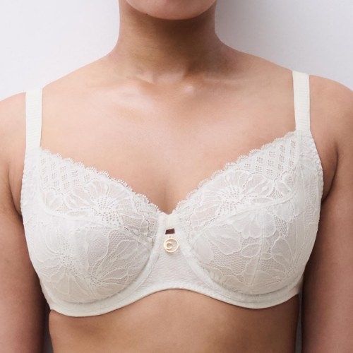 Chantelle Sublime white non-padded bra