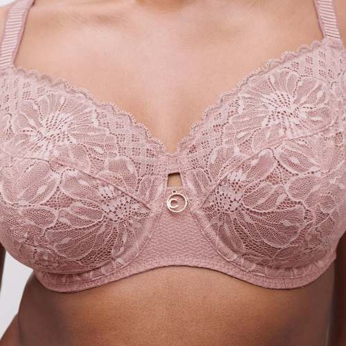Chantelle Sublime pink non-padded bra