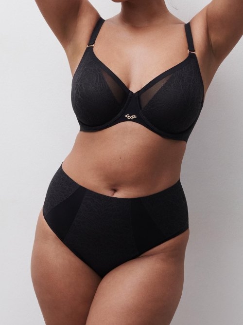 Chantelle Pure Lace black padded bra