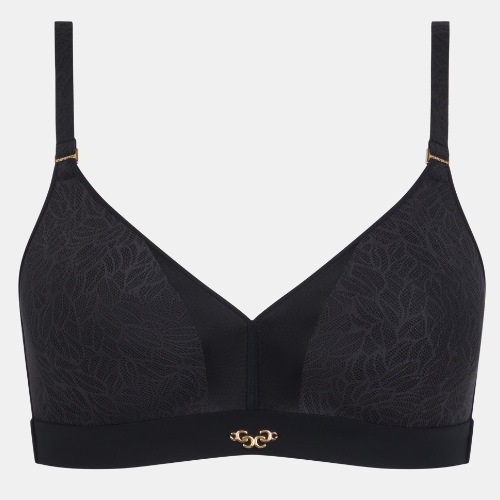 Chantelle Pure Lace black wireless bra