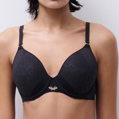 Chantelle Pure Lace black padded bra