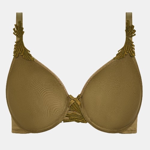 Chantelle Hedona olive green padded bra