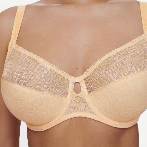 Chantelle Intrique yellow padded bra