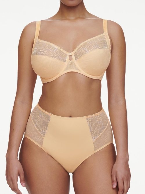 Chantelle Intrique yellow padded bra