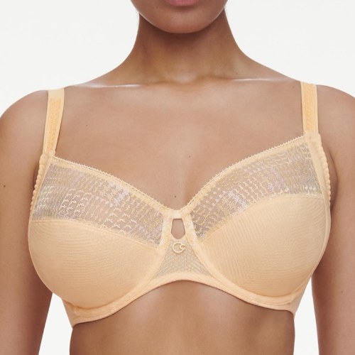 Chantelle Intrique yellow padded bra