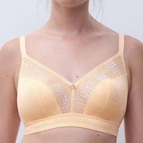 Chantelle Intrique yellow wireless bra