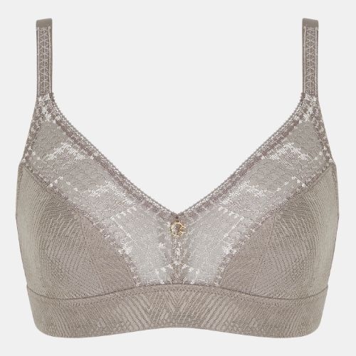 Chantelle Intrique grey wireless bra