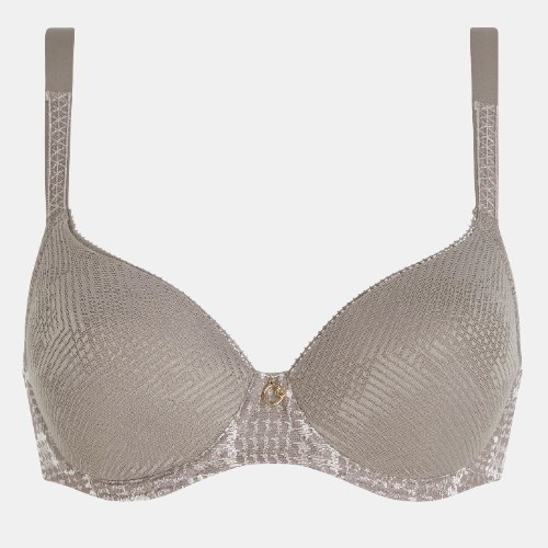 Chantelle Intrique grey padded bra