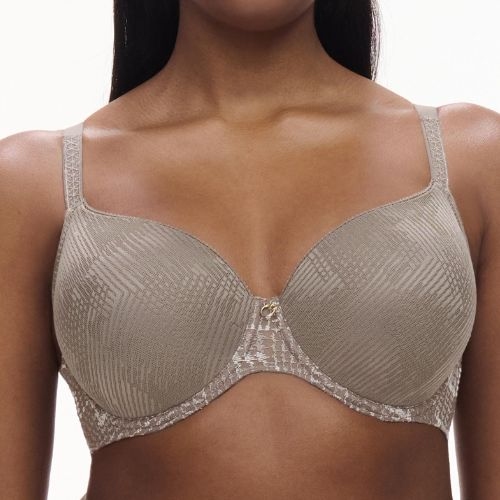 Chantelle Intrique grey padded bra