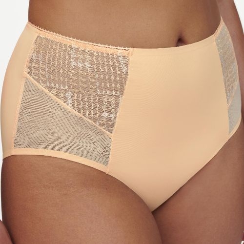 Chantelle Intrique yellow high waist brief
