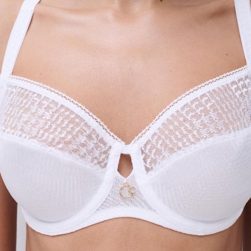 Chantelle Intrique white non-padded bra