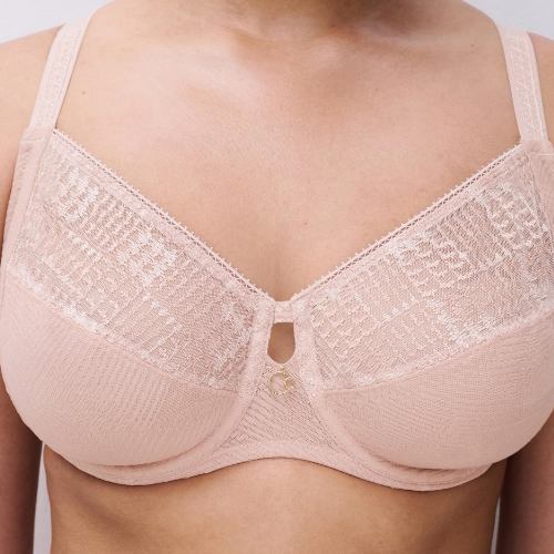 Chantelle Intrique pink non-padded bra