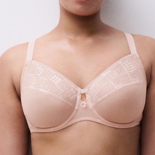 Chantelle Intrique pink non-padded bra