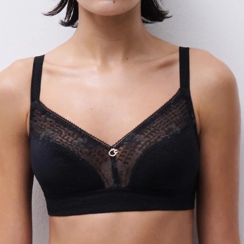 Chantelle Intrique black wireless bra