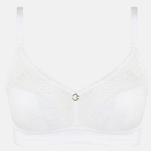 Chantelle Intrique white wireless bra