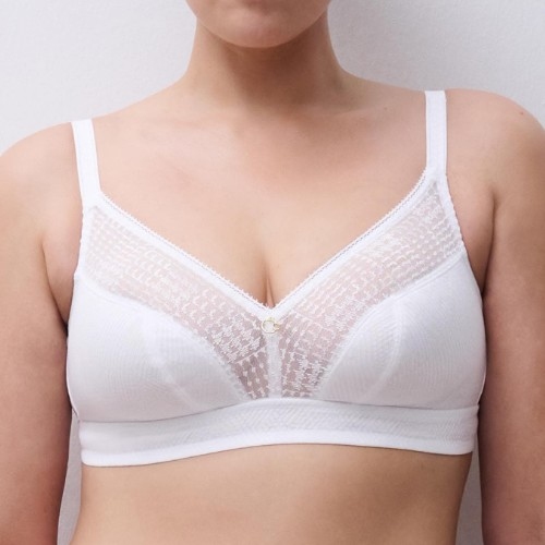 Chantelle Intrique white wireless bra