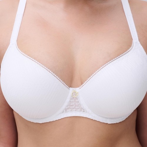 Chantelle Intrique white padded bra