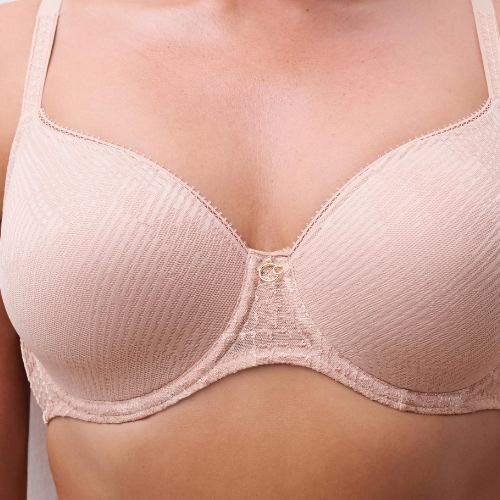 Chantelle Intrique pink padded bra